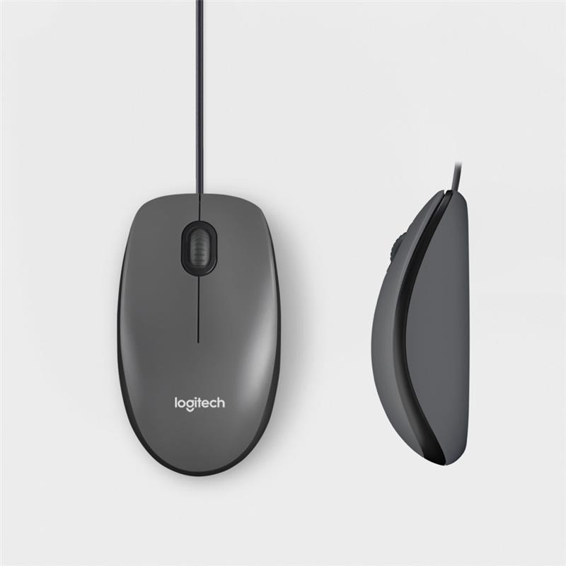 Logitech M100 muis Ambidextrous USB Type-A Optisch 1000 DPI