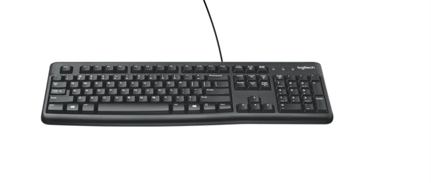 Logitech Keyboard K120 for Business toetsenbord USB QWERTY US International Zwart