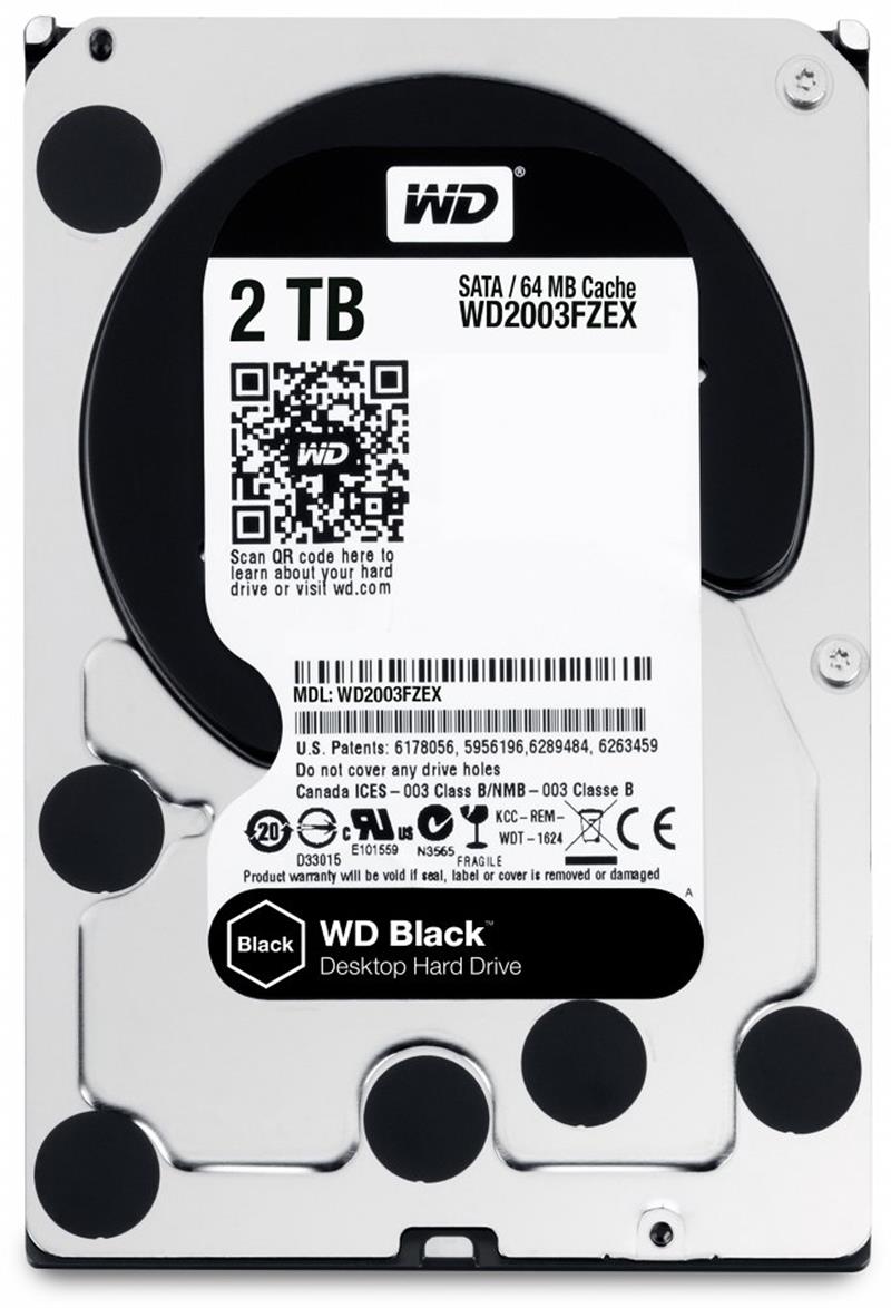 WD HD3.5 SATA3 2TB WD2003FZEX/ 7.2k (Di)