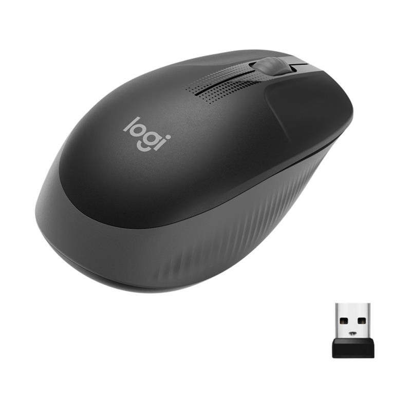 Logitech M190 muis RF Draadloos Optisch 1000 DPI Ambidextrous