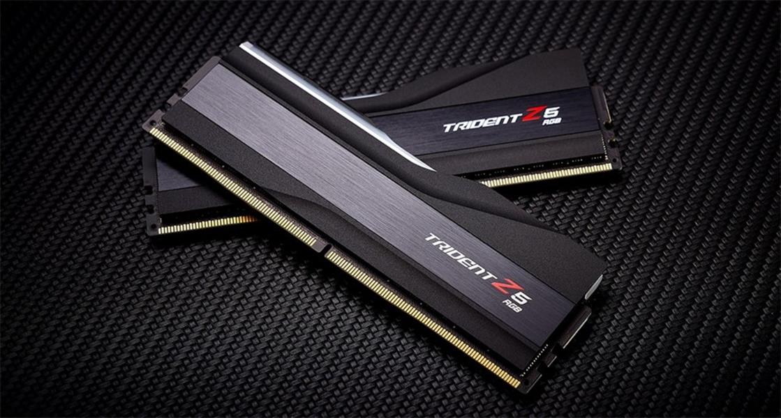 G.Skill DDR5 RAM 32GB (2x16GB Dual-Kit) PC6000 CL36 32TZ5RK RGB  Trident Z5 RGB (Intel optimiert)