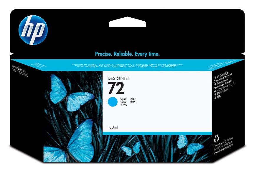 HP 72 Origineel Cyaan 1 stuk(s)