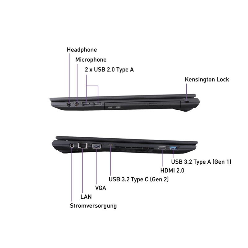 TERRA MOBILE 1716U i3-1215U W11 HOME US