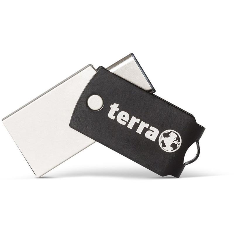 TERRA USThree A+C USB3.1  64GB black Read/Write ~ 170/40 MB/s