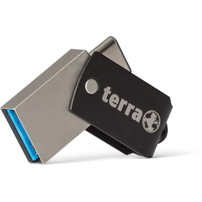 TERRA USThree A+C USB3.1  64GB black Read/Write ~ 170/40 MB/s