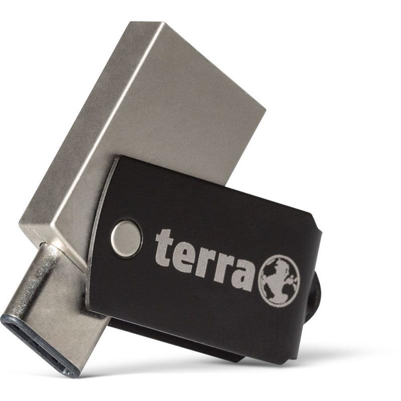 TERRA USThree A+C USB3.1  64GB black Read/Write ~ 170/40 MB/s