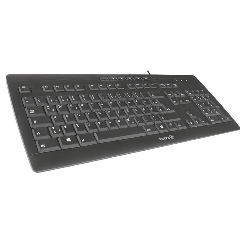 Terra Keyboard 3000 Corded [US/EU] USB black
