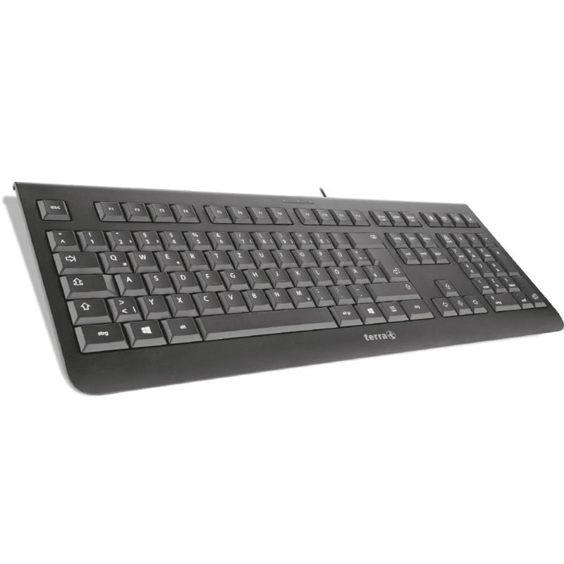 CHERRY KC 1000 toetsenbord USB QWERTY Amerikaans Engels Zwart