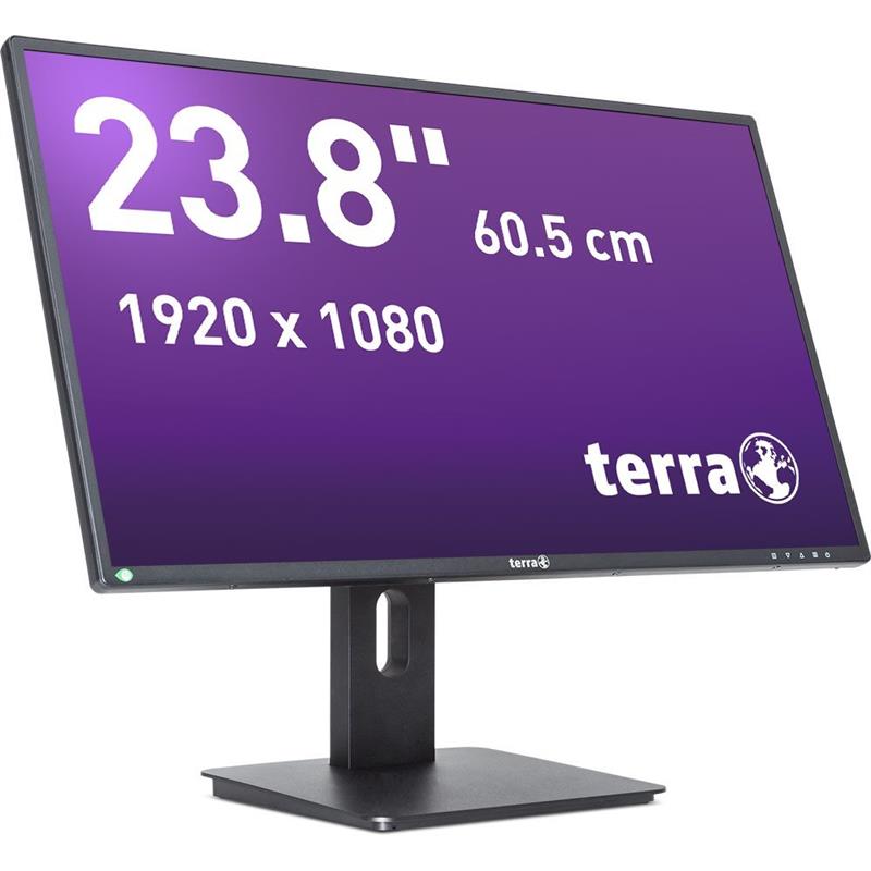 TERRA LCD/LED 2456W PV V3 schwarz DP, HDMI GREENLINE PLUS