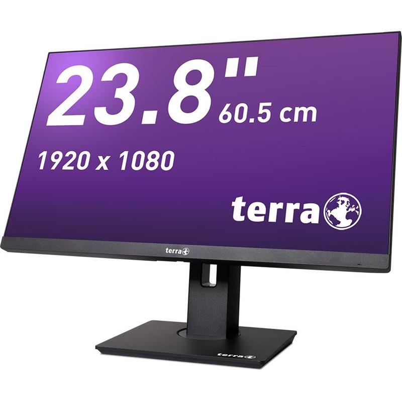 Terra Led Monitor 2463W PV black DP/HDMI Greenline Plus 24 inch