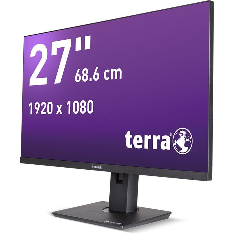 Terra Led Monitor 2763W PV zwart DP/HDMI Greenline Plus 27 inch