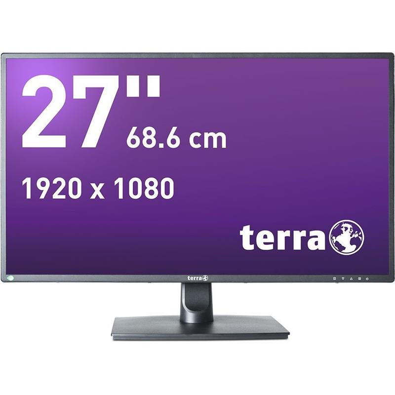 Terra Led Monitor 2756W V2 Zwart D+H+DP Greenline Plus 27 inch